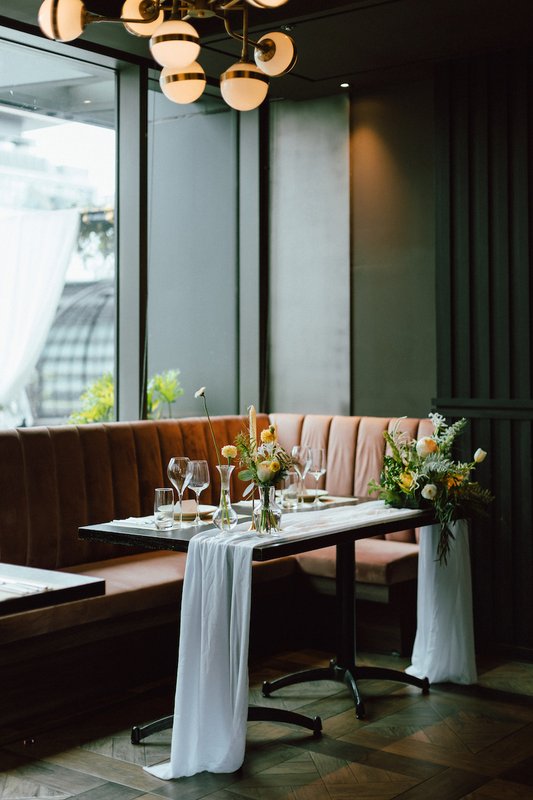 WILDWOOD 餐廳｜戶外證婚室內宴客（綠白黃）